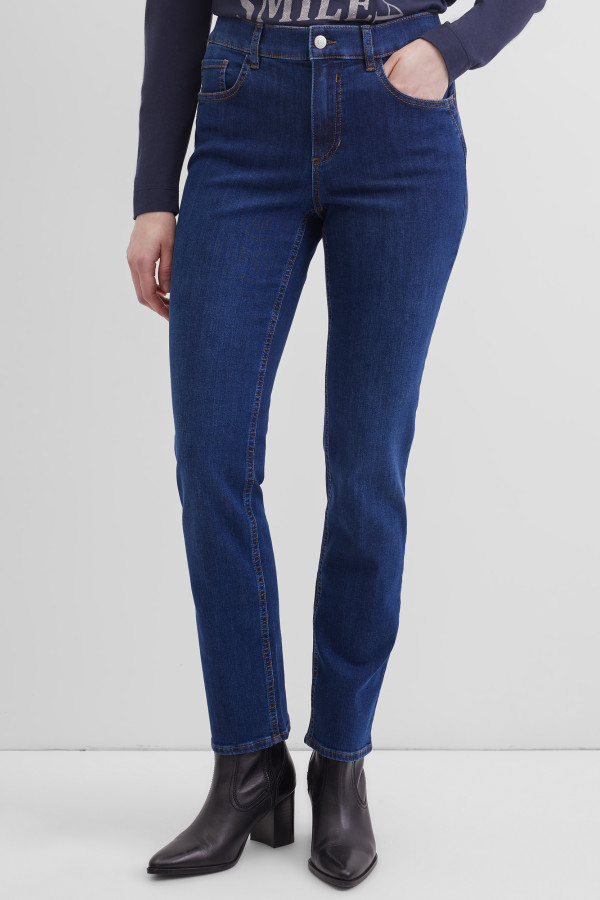 Джинсы прямого кроя