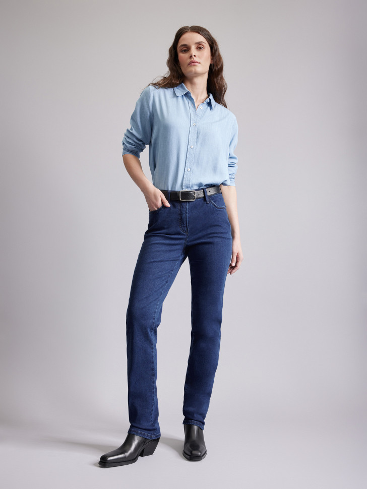 Джинсы прямые