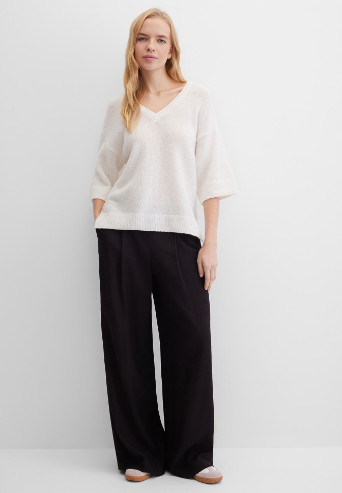 Брюки широкие