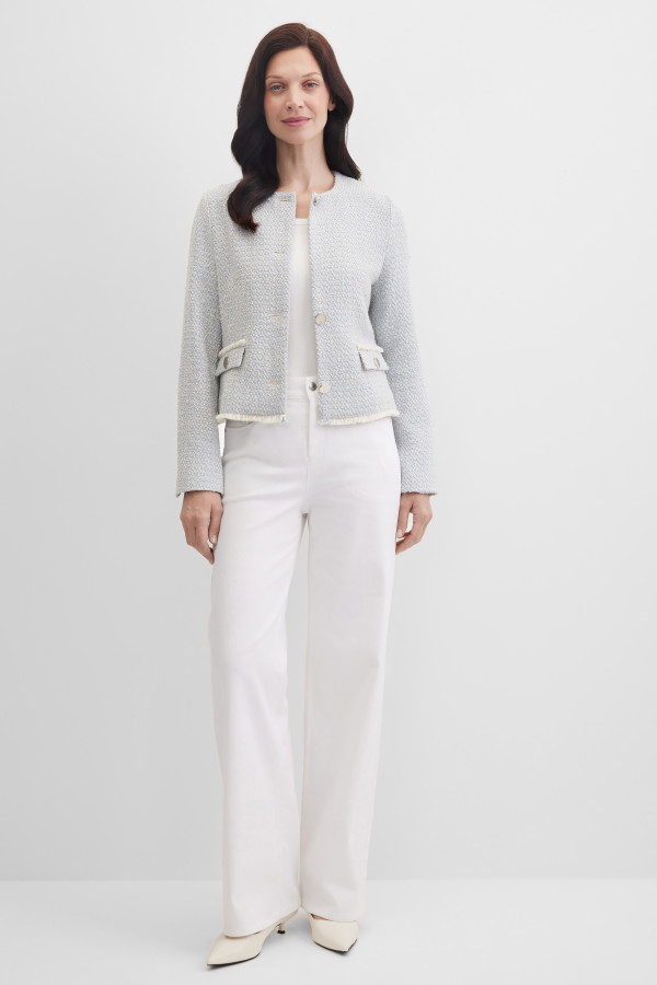 Жакет твидовый