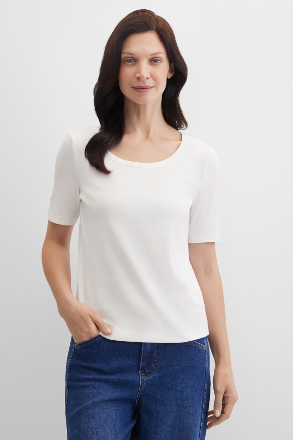 Футболка прямого кроя