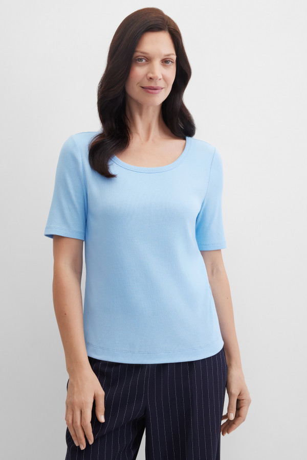 Футболка прямого кроя