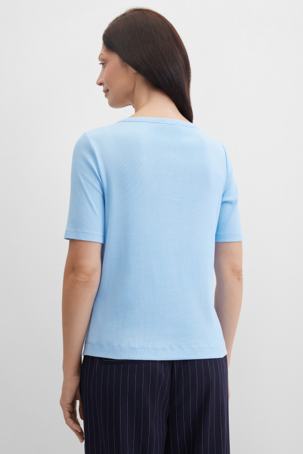 Футболка прямого кроя