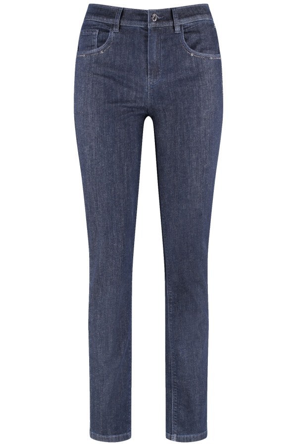 Джинсы зауженные