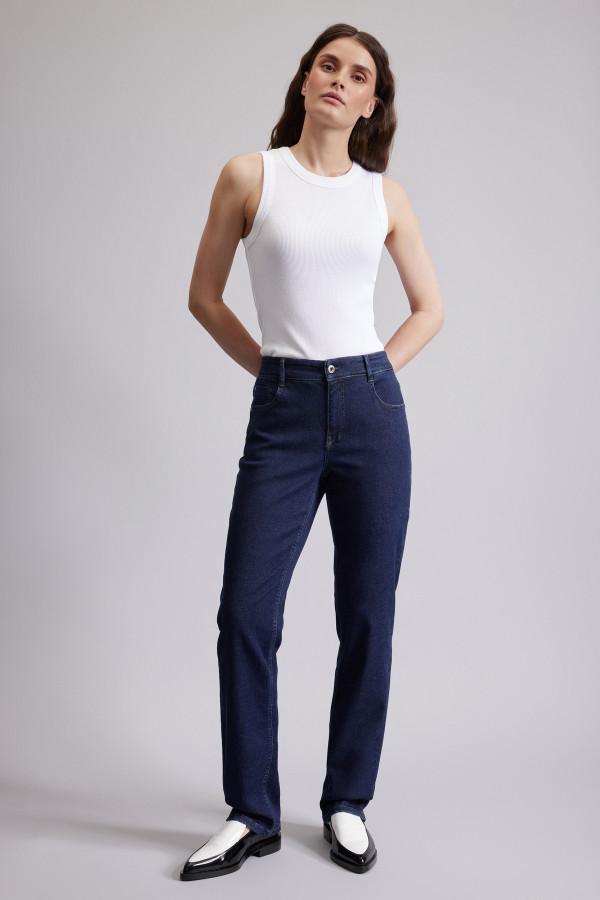 Джинсы прямые