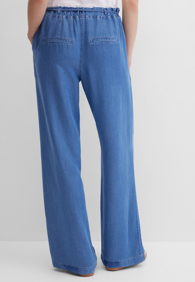 Брюки широкие