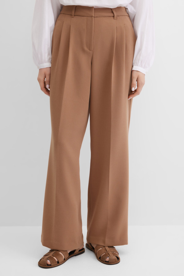 Брюки широкие