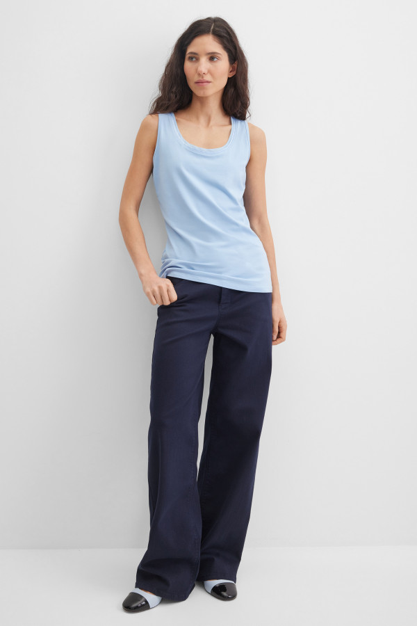 Джинсы широкие