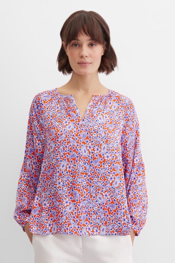 Блузка свободная