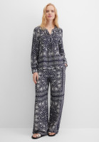 Брюки широкие