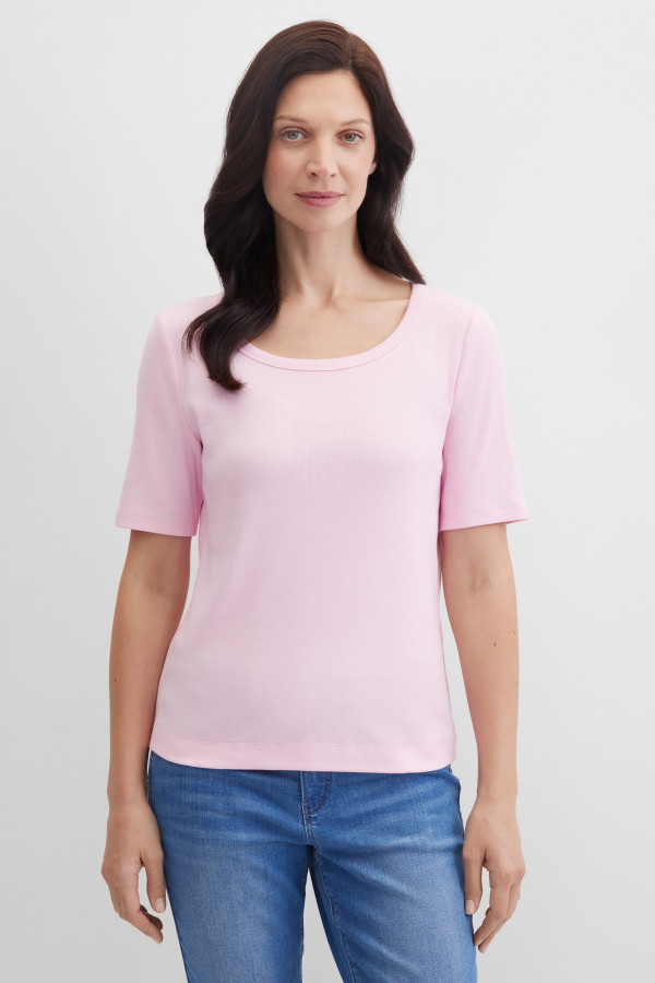 Футболка прямого кроя