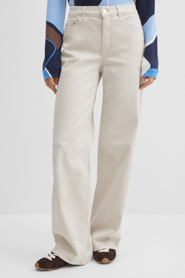 Джинсы широкие