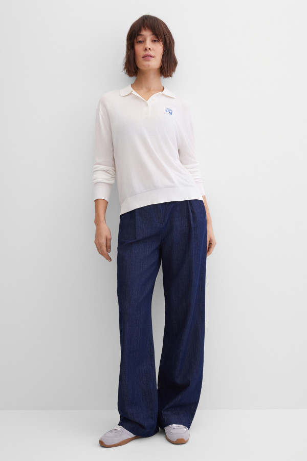 Джинсы широкие