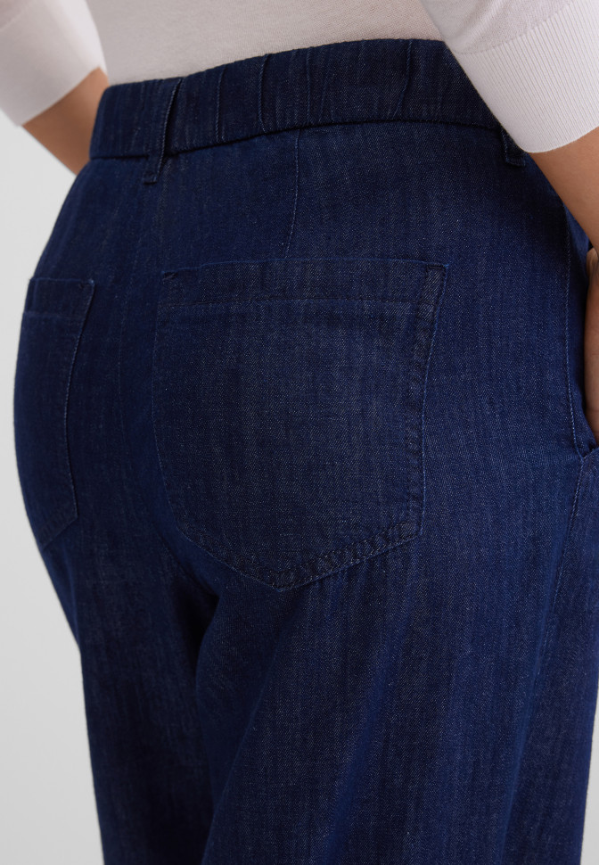 Джинсы широкие