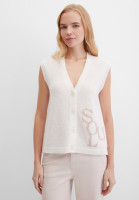 Жилет трикотажный на пуговицах