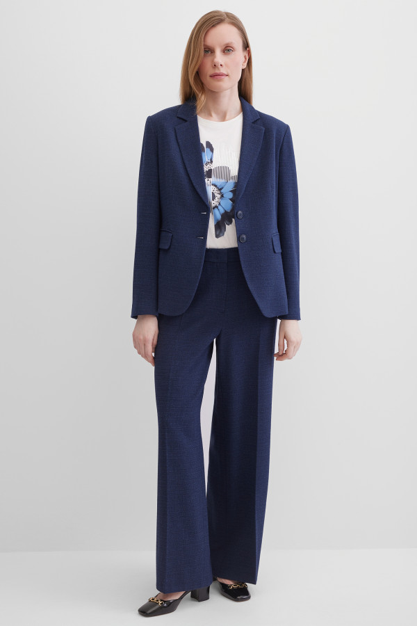 Жакет классический однобортный