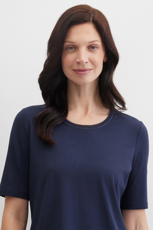 Футболка прямого кроя