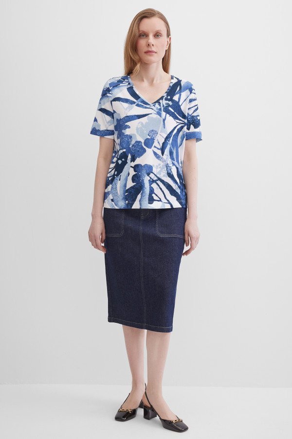 Футболка с принтом