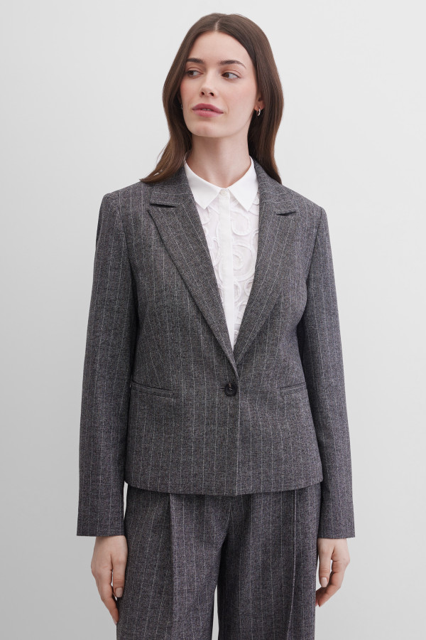 Жакет в полоску