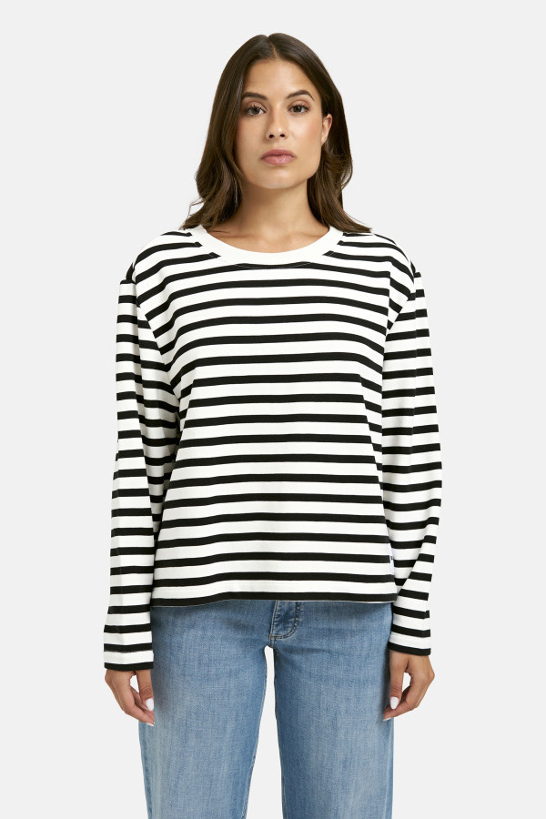 Свитшот в полоску