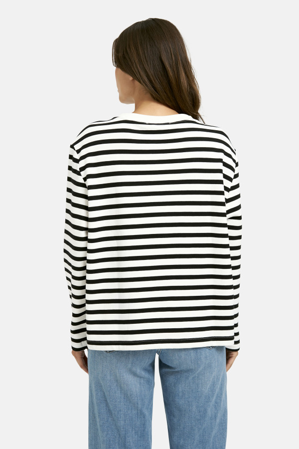 Свитшот в полоску