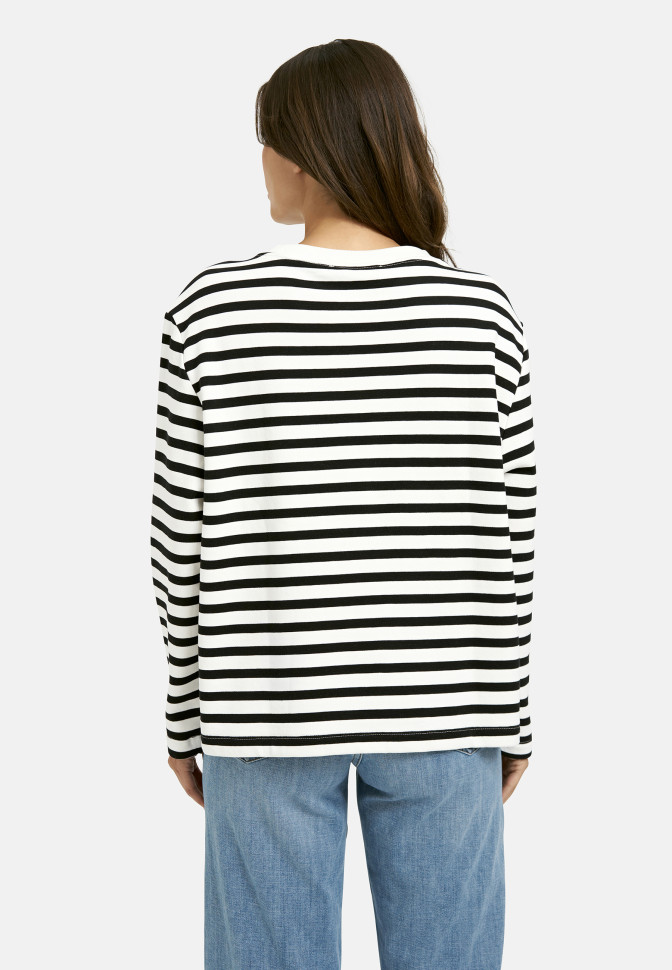 Свитшот в полоску