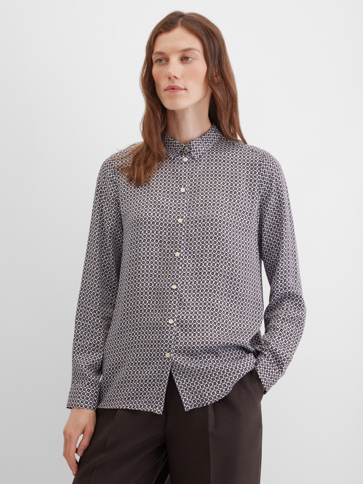 Блузка с длинным рукавом