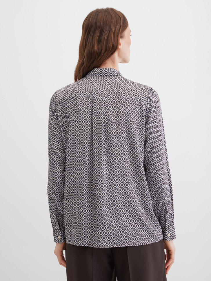 Блузка с длинным рукавом