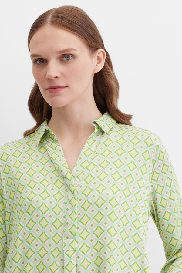 Платье-рубашка миди