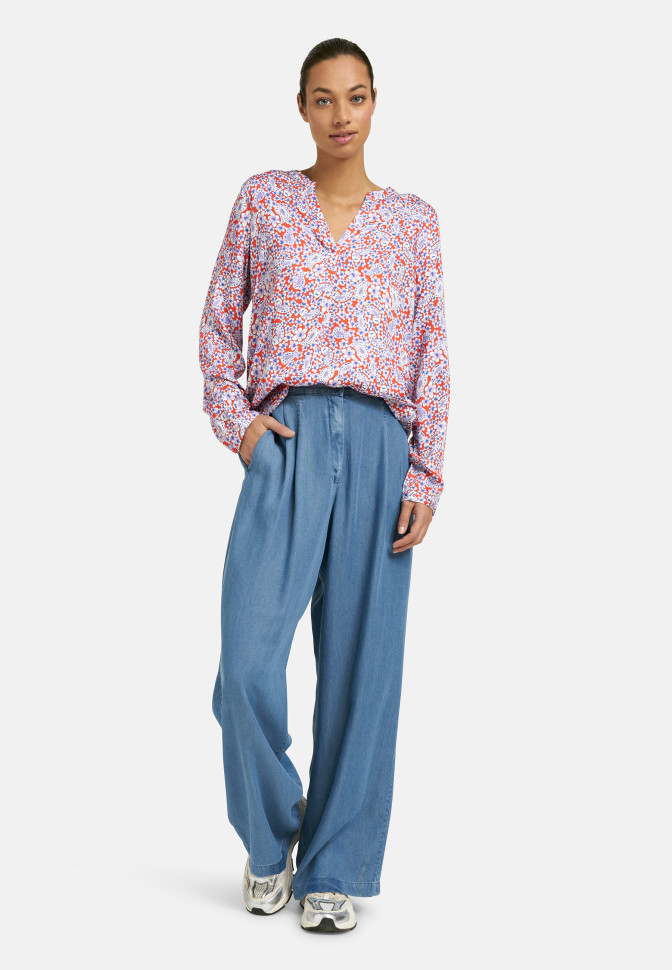 Блузка с принтом