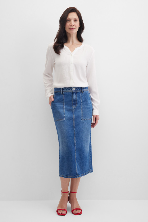 Блузка из жатой вискозы