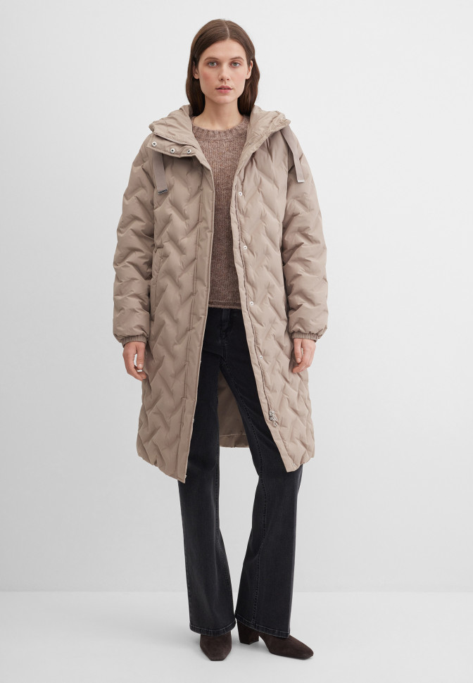 Пальто утепленное зимнее аляска