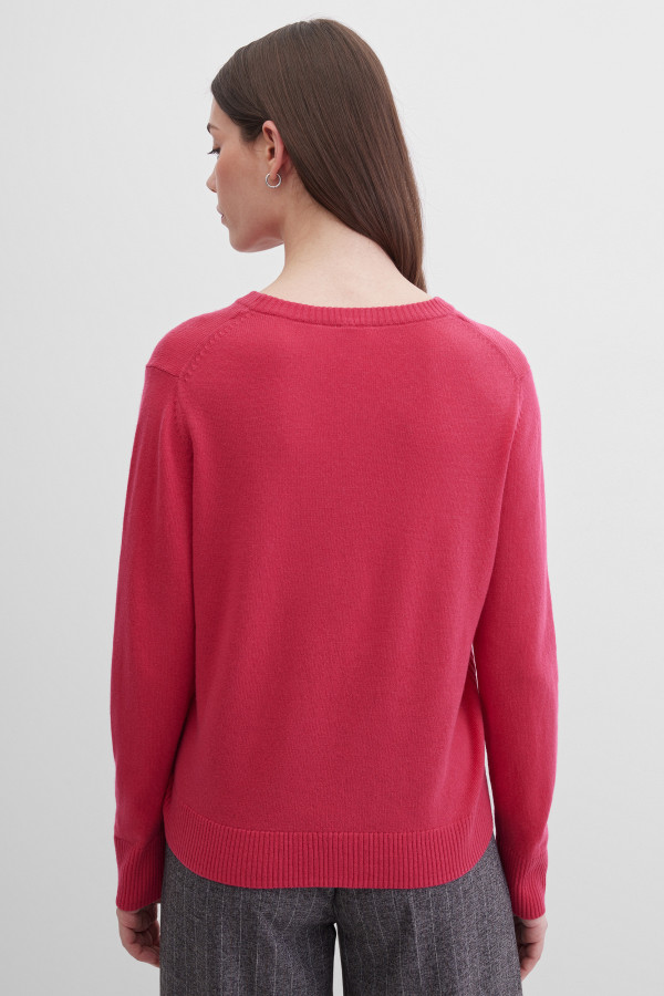 Джемпер прямого силуэта