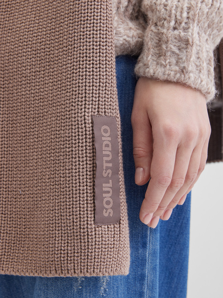 Шарф вязаный