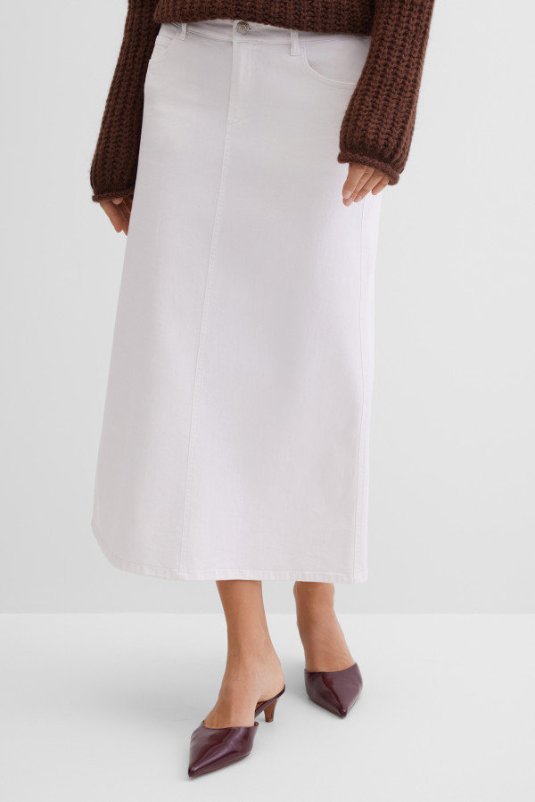 Юбка из денима