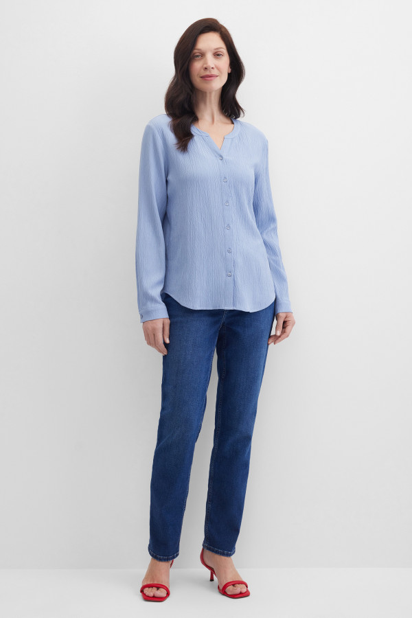 Блузка из жатой вискозы