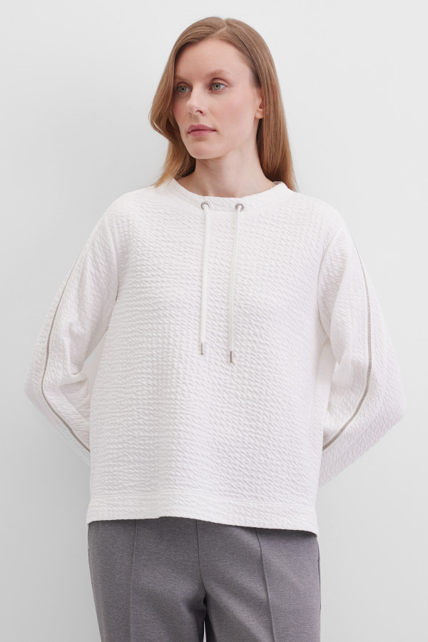 Лонгслив с рукавом реглан