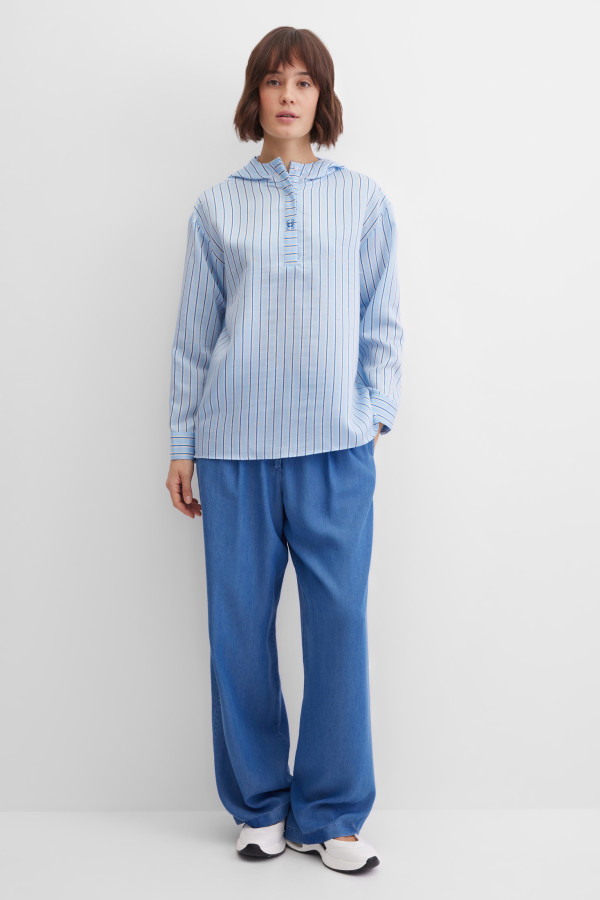 Блузка с длинным рукавом