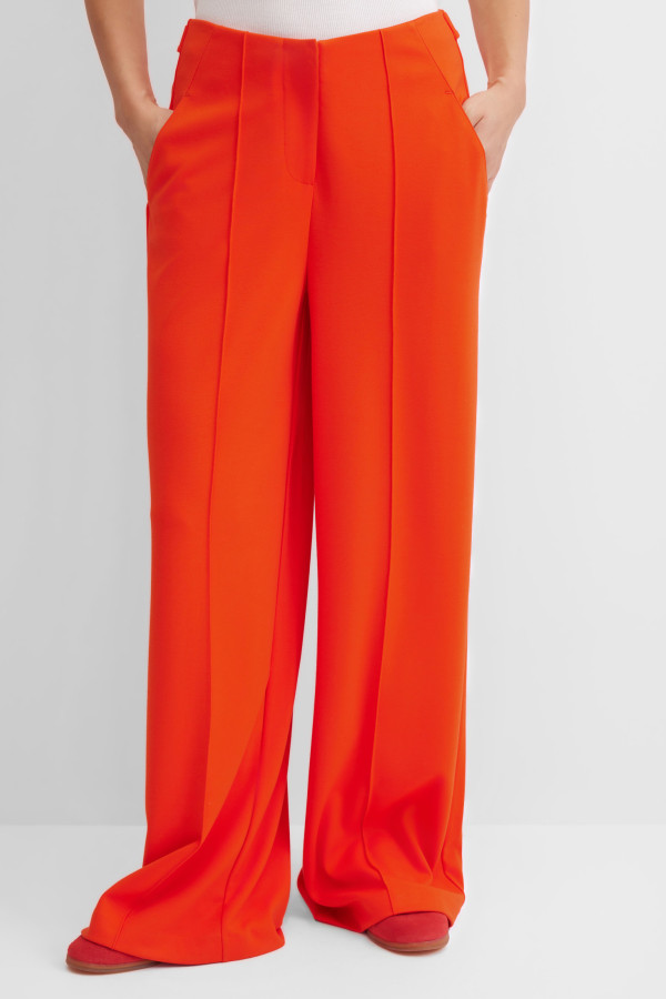 Брюки широкие