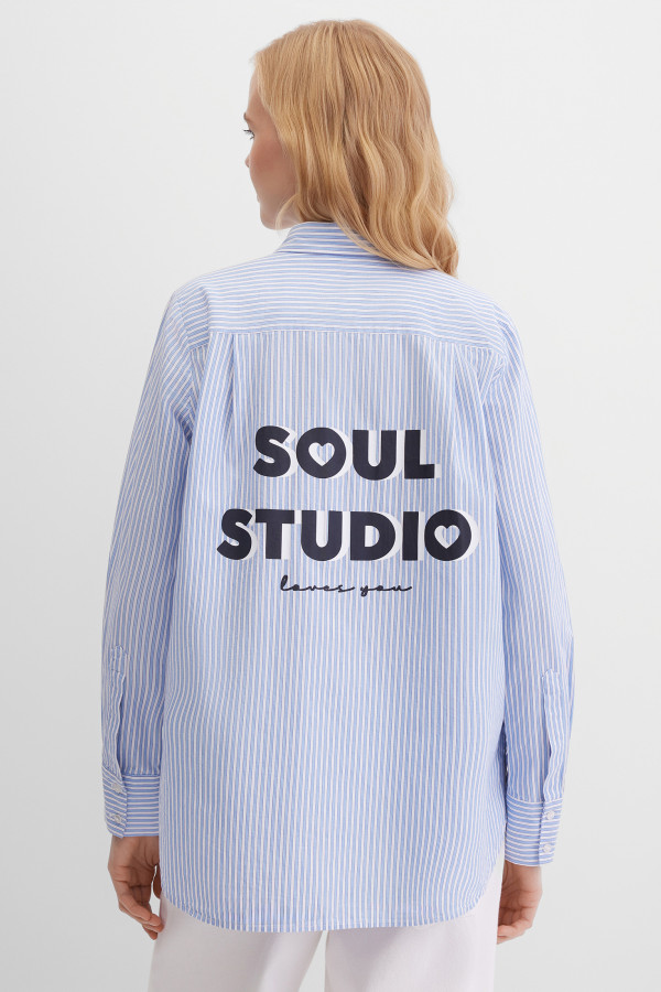 Рубашка с длинным рукавом