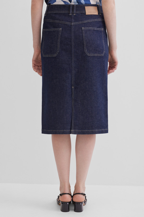 Юбка джинсовая