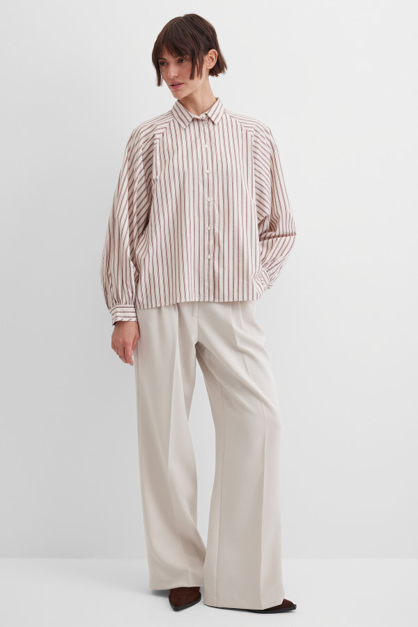 Блузка в полоску