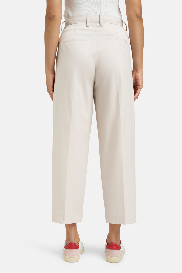 Брюки широкие укороченные