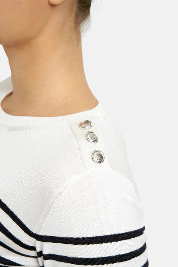 Джемпер в полоску