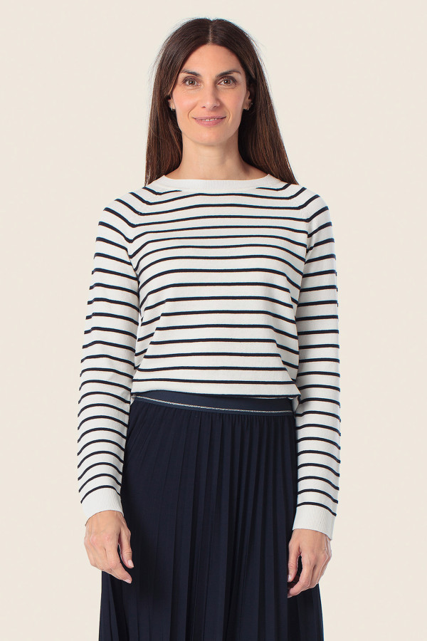 Джемпер в полоску