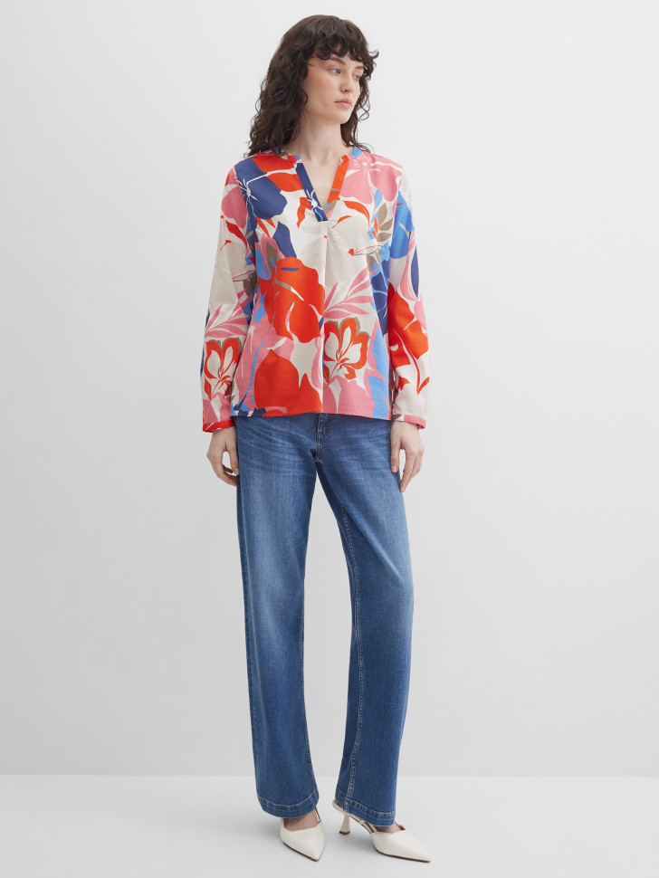 Блузка с принтом