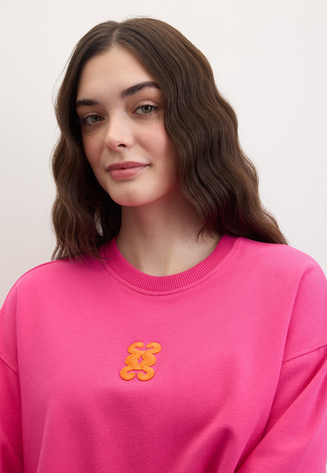 Свитшот укороченный