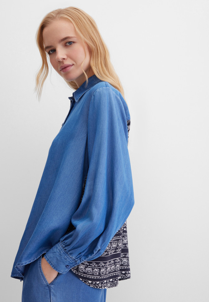 Блузка свободная