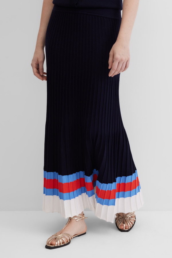 Юбка трикотажная макси