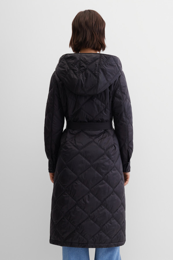 Пальто утепленное